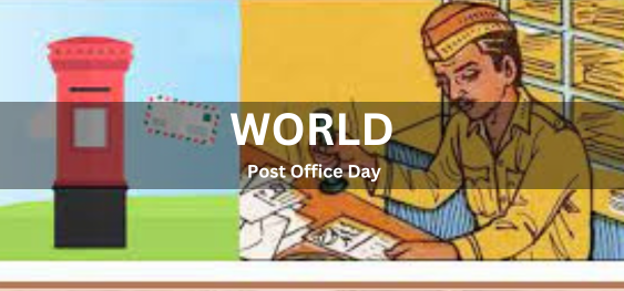 World Post Office Day [विश्व डाकघर दिवस]